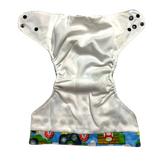 IN-STOCK Forever My Babies Cloth Diaper - Classic Video Game (Upright Print on Front & Back)