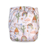 IN-STOCK Forever My Babies Cloth Diaper - Sweet Boho Nature Dreams (Upright Print on Front & Back)