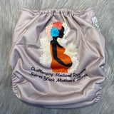 Forever My Babies Cloth Diaper - Disproportionate Black Maternal Mortality Awareness