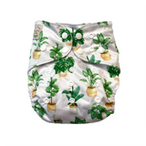 IN-STOCK Forever My Babies Cloth Diaper - House Plant Variety (Upright Print on Front & Back)