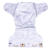 IN-STOCK Forever My Babies Cloth Diaper - Boho Rainbows (Upright Print on Front & Back)