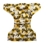 IN-STOCK Forever My Babies Cloth Diaper - Butterflies & Sunflowers (Upright Print on Front & Back)