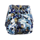 IN-STOCK Forever My Babies Cloth Diaper - Vibranium Super Heroes (Upright Print on Front & Back)