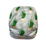 IN-STOCK Forever My Babies Cloth Diaper - Snake Plants (Upright Print on Front & Back)