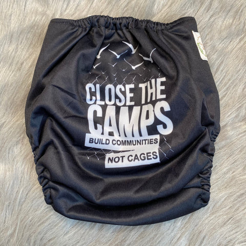 TEMPORARILY SOLD OUT Forever My Babies Cloth Diaper - Close The Camps